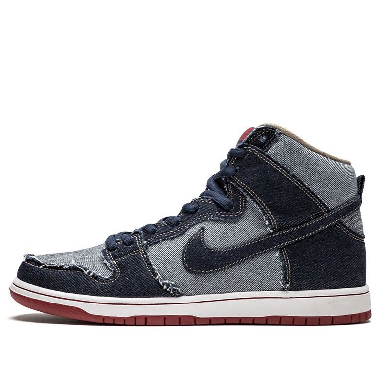 Nike Reese Forbes x SB Dunk High 'Denim' 881758-441 Signature Shoe