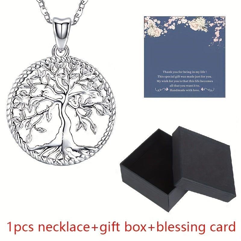 Tree Of Life Necklace, Jewelry Gift with Gift Box