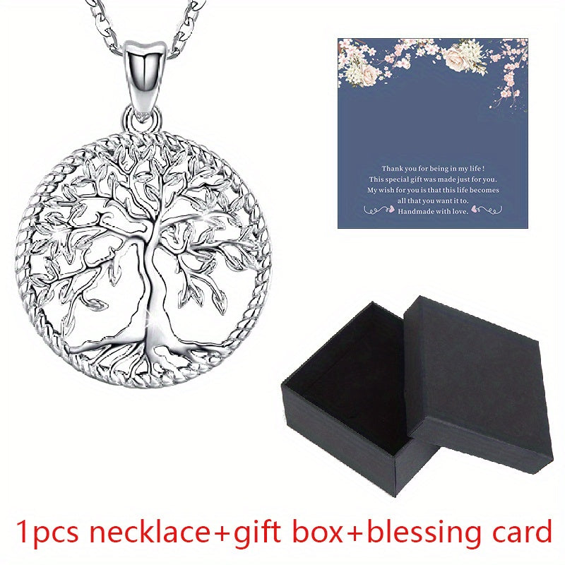 Tree Of Life Necklace, Jewelry Gift with Gift Box